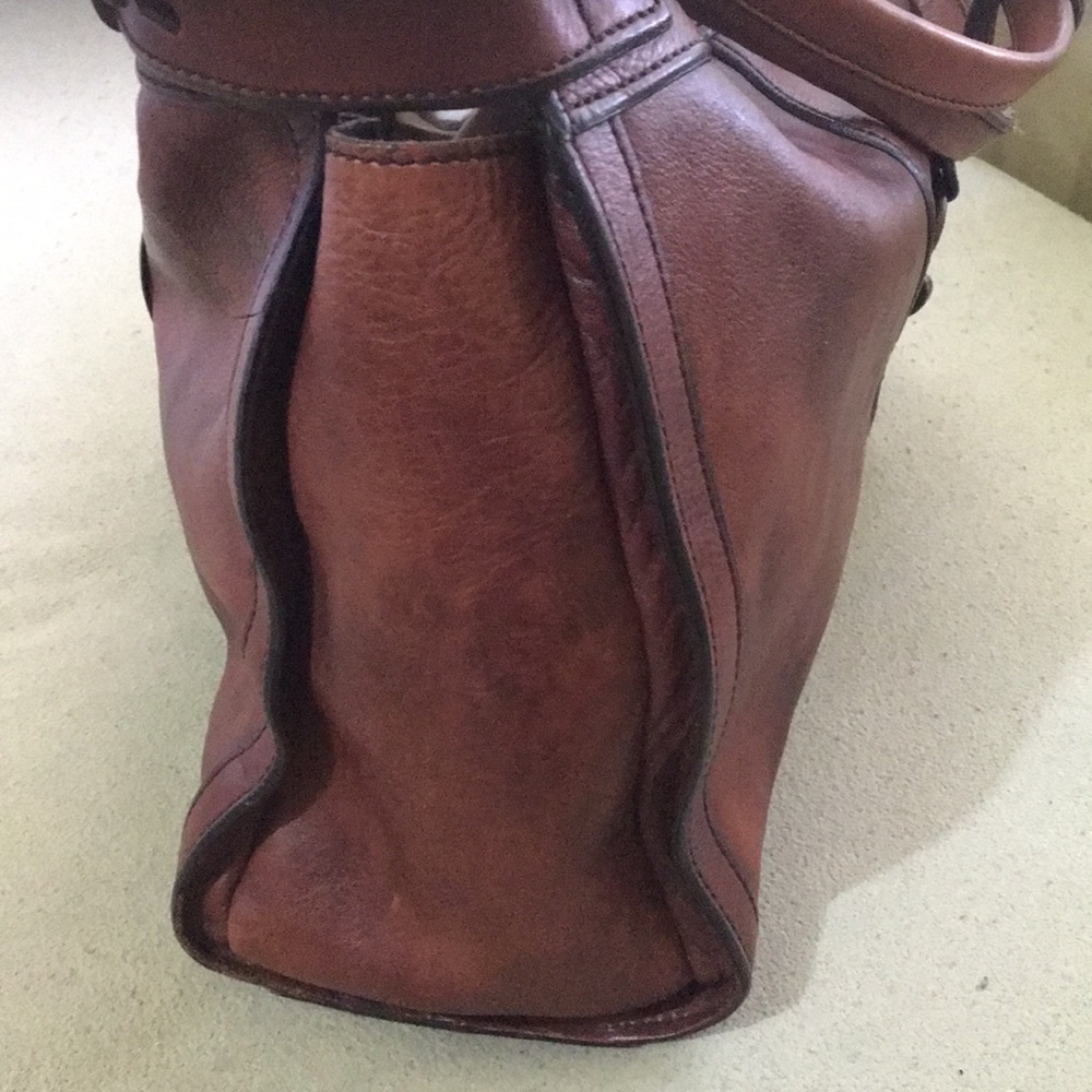 FOSSIL Vintage Reissue (VRI) Russet Weekender - Picture 6 of 8